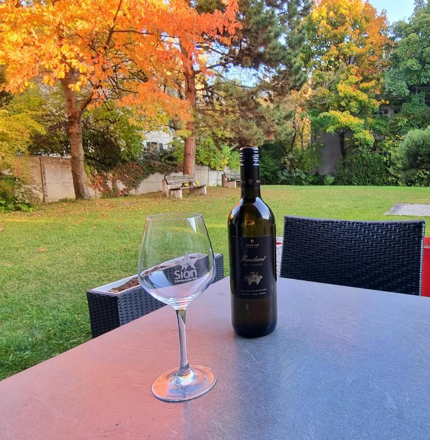 Appartement Avec Terrasse Сион Экстерьер фото